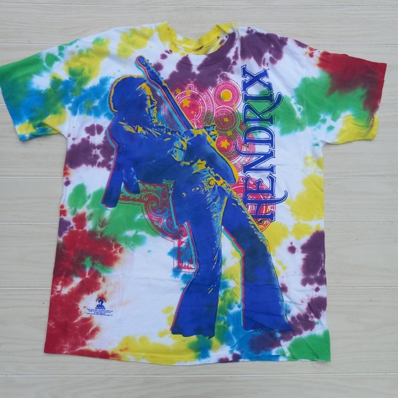 Jimi hendrix tie-dye shirt - Picture 2 of 6